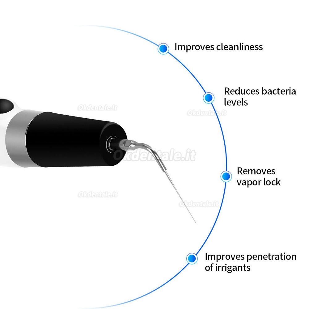 Irrigatore per canale radicolare a ultrasuoni